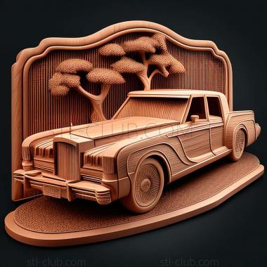 3D модель Lincoln Town Car (STL)
